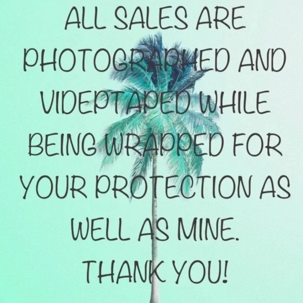 All sales are photographed and videotaped